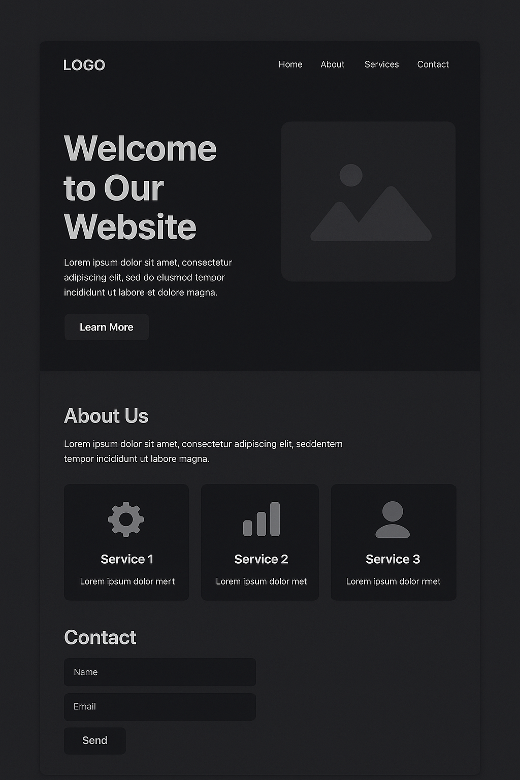 Dark Elegance Theme
